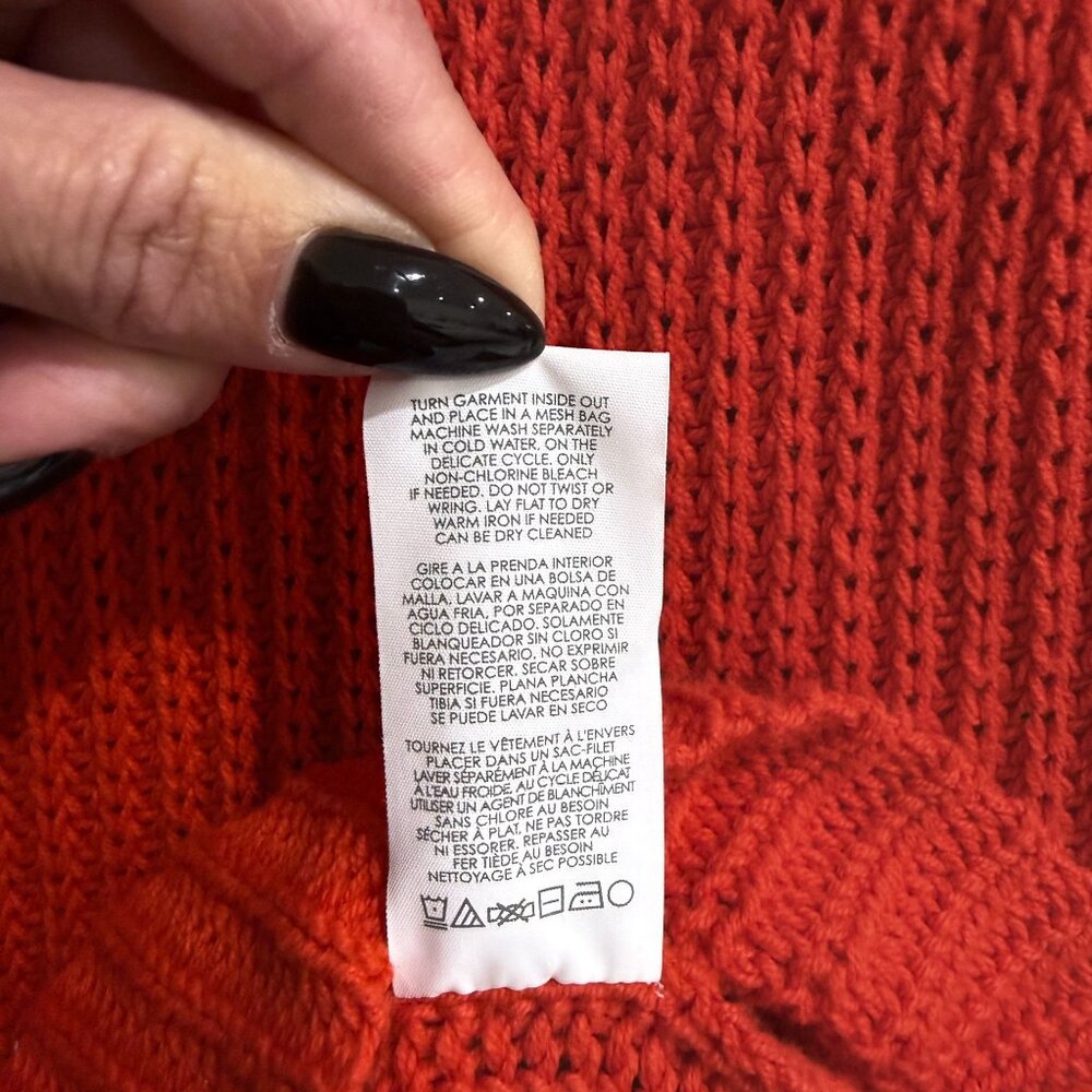 Cabi Ruby Pullover Sweater Size XS Deep V-Neck Sh… - image 9